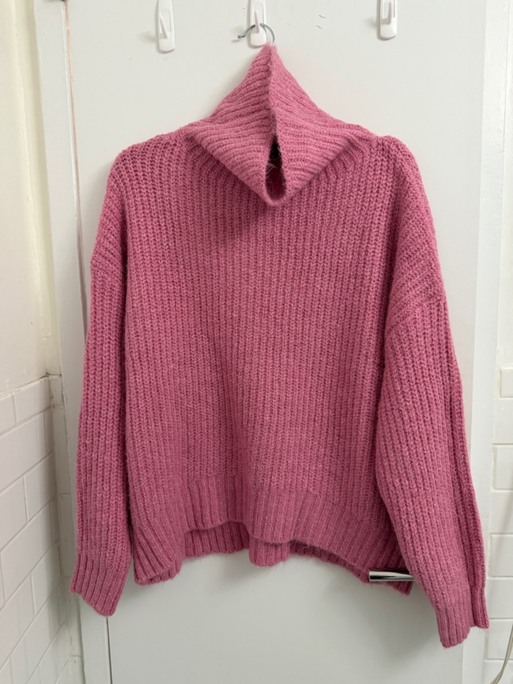 Pistola Ashley Turtleneck Sweater - Pink - Size Small